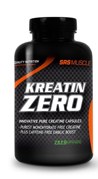 SRS Muscle Kreatin Zero, 120 Kaps.