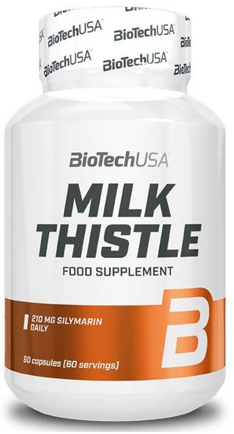 BioTech USA Milk Thistle, 60 Kaps.