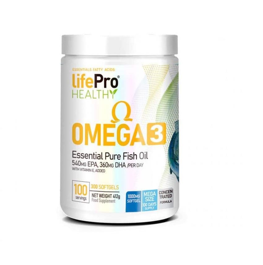 Life Pro Nutrition Omega 3 , 300 Kaps.