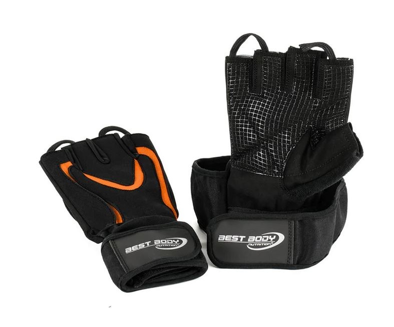 Best Body Nutrition Handschuhe Top Grip 2.0, Orange - Paar