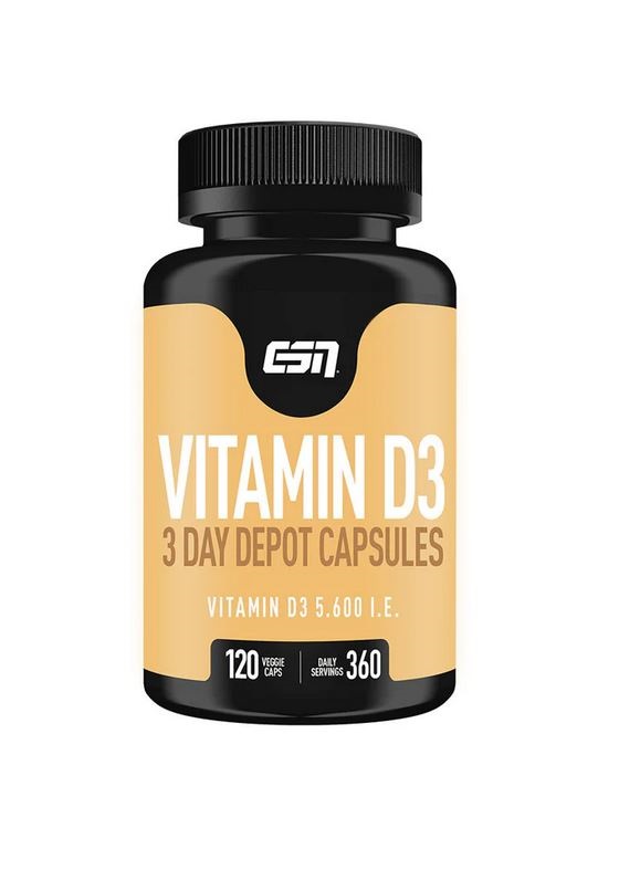ESN Vitamin D3, 120 Kaps.