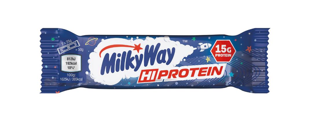 Mars MilkyWay Hi Protein, 1 Riegel, 50g