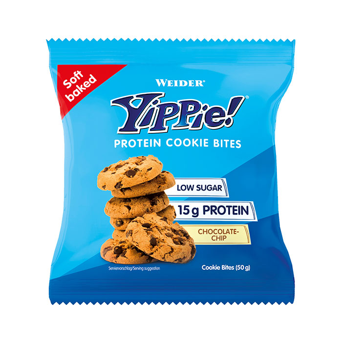 Weider YIPPIE Protein Cookie Bites, 1 Cookie, 50g