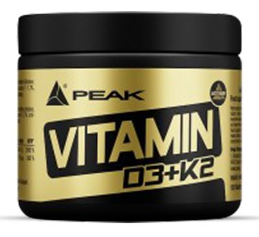 Peak Vitamin D3 + K2, 120 Tabl.