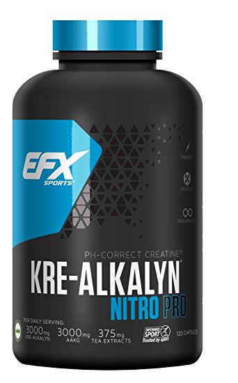 EFX Kre-Alkalyn Nitro Pro, 120 Kaps.