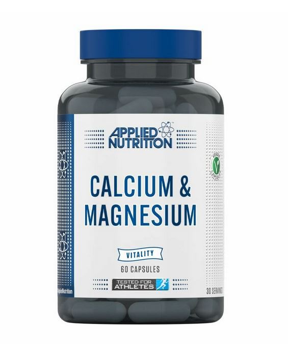 Applied Nutrition Calcium Magnesium, 60 Vegan Kaps.