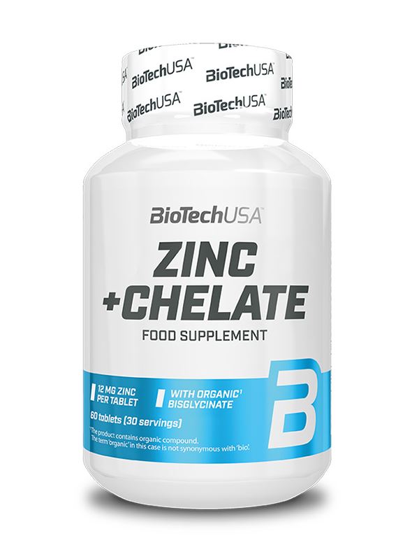 BioTech USA Zinc Chelat, 60 Tabl.