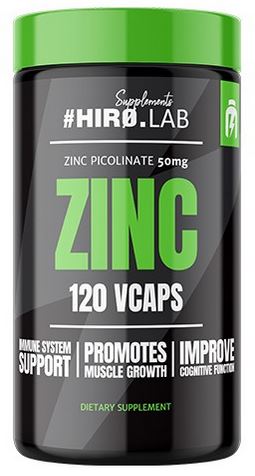 Hiro Lab Zinc Picolinate, 120 Vcaps.