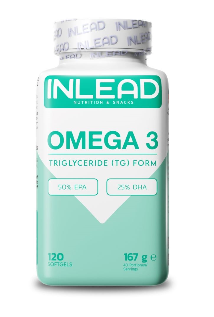 Inlead Nutrition Omega 3, 120 softgels
