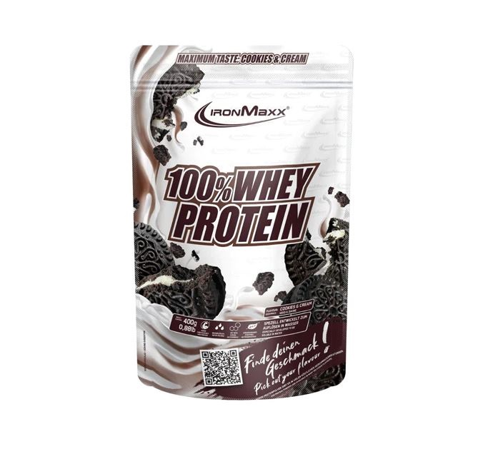 IronMaxx 100% Whey Protein, 400g