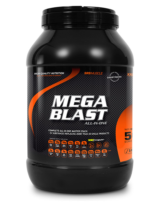 SRS Muscle Mega Blast, 3800g