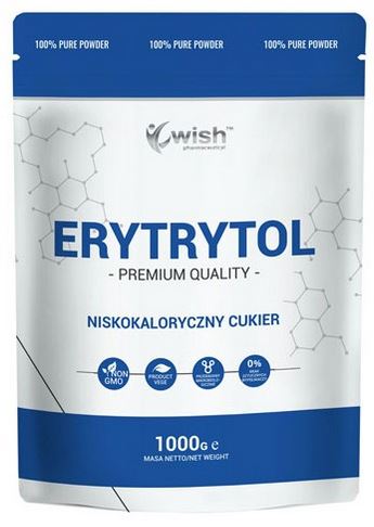 Wish Pharmaceutical Erytrytol (Erythrit), 1000g