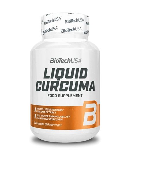 BioTech USA Liquid Curcuma, 30 Kaps.