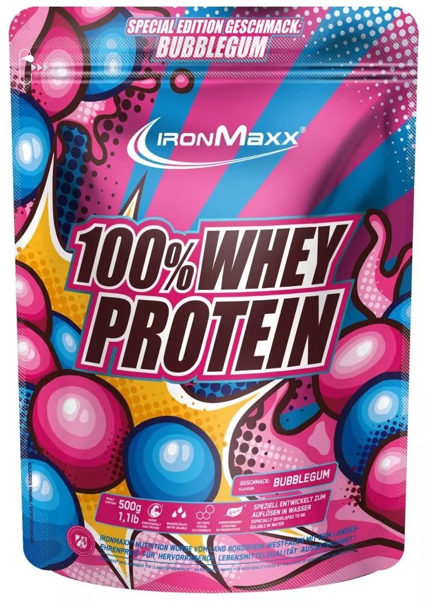 IronMaxx 100% Whey Protein, 500g
