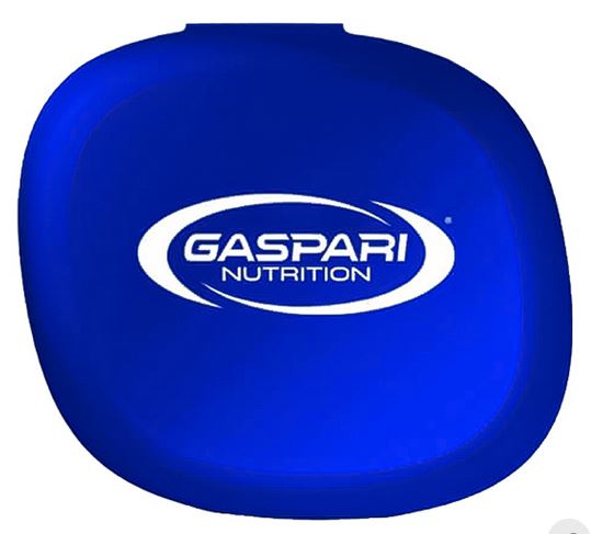 Gaspari Nutrition Pillbox, blau