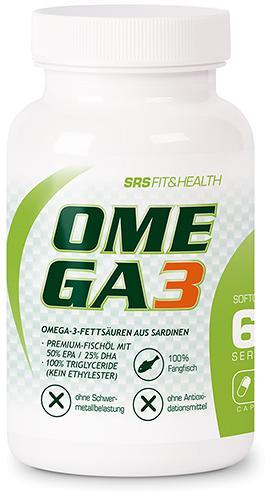 SRS Muscle Omega 3, 60 Kaps.