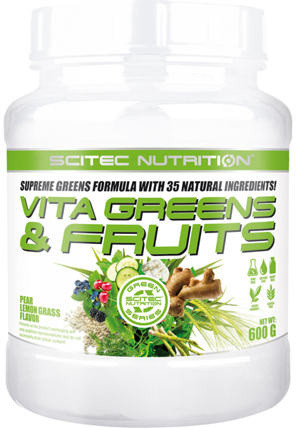 Scitec Nutrition Vita Greens & Fruits, 600g