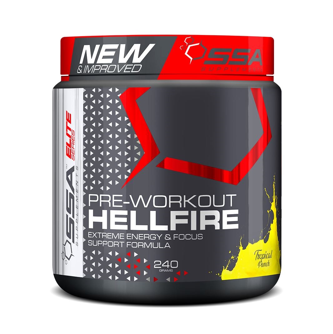 SSA Supplement Hellfire Pre Workout, 240g