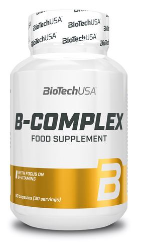 BioTech USA Vitamin B-Complex, 60 Tabl.