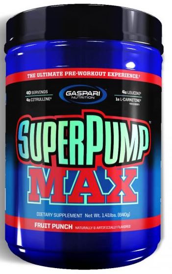 Gaspari Nutrition SuperPump MAX, 640g