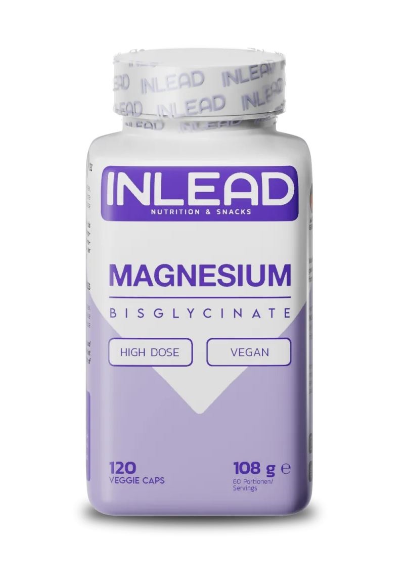 Inlead Nutrition Magnesium Bisglycinate, 120 kaps.