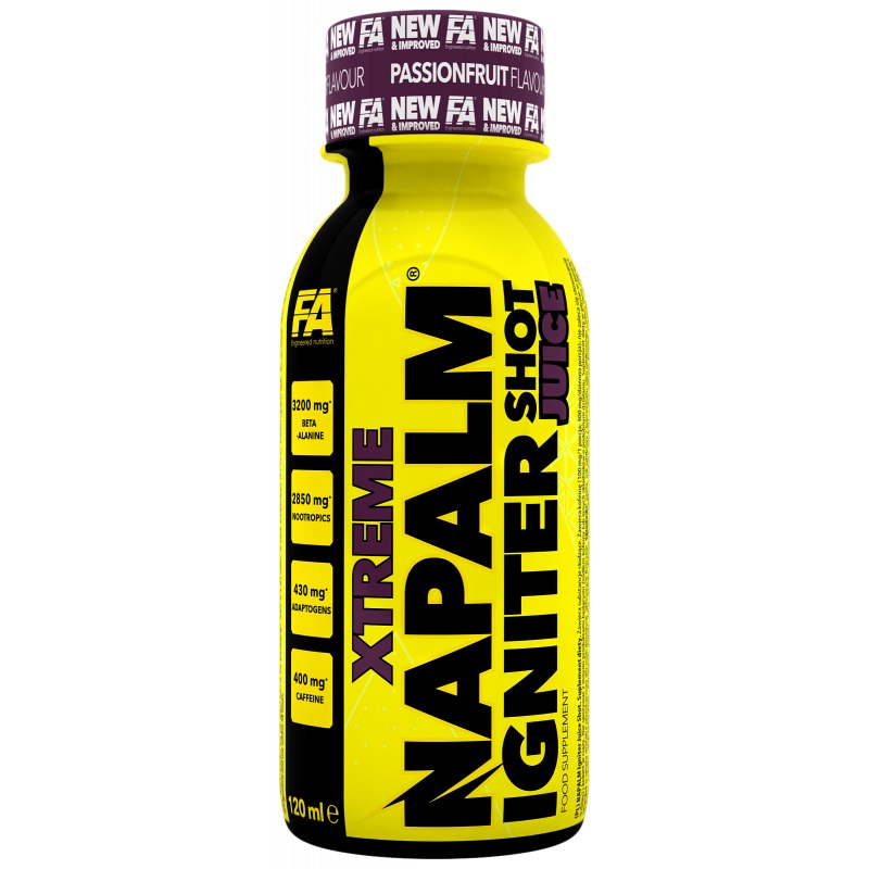 FA Engineered Nutrition Xtreme Napalm Igniter Shot Juice, 120ml