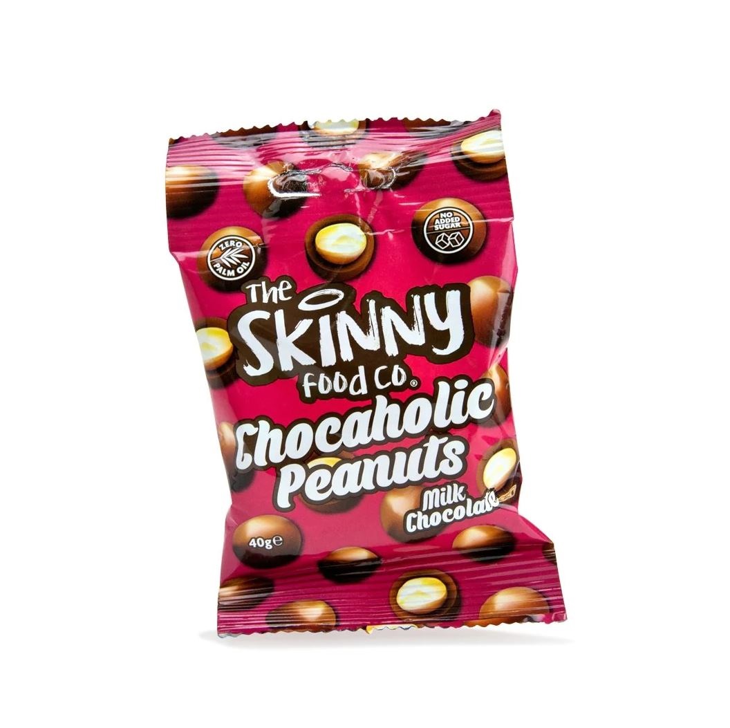 Skinny Chocaholic Peanuts, 40g
