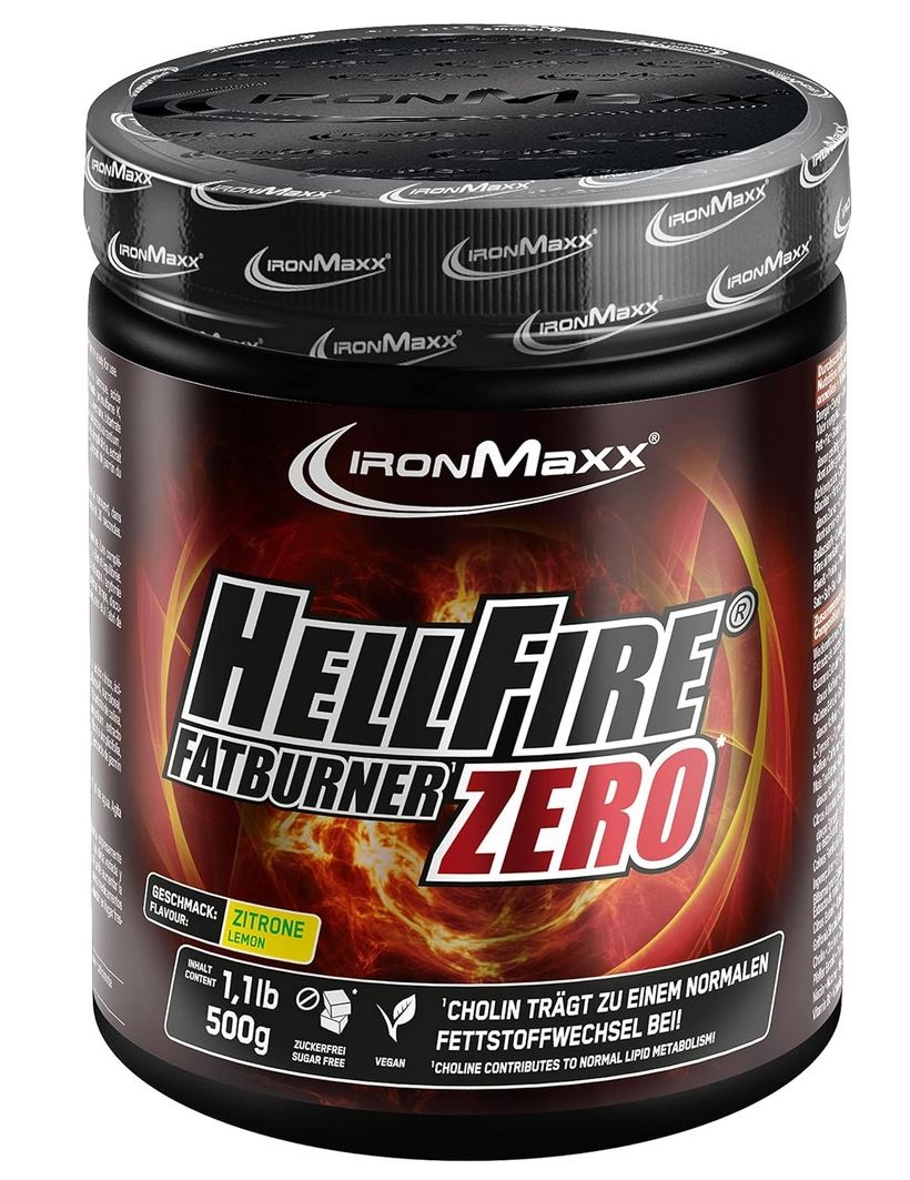IronMaxx Hellfire Powder Zero, 500g