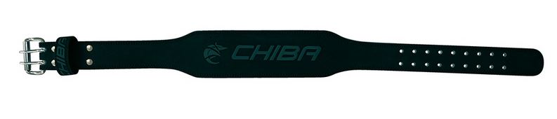 Chiba Trainingsgürtel Leder (40810), schwarz