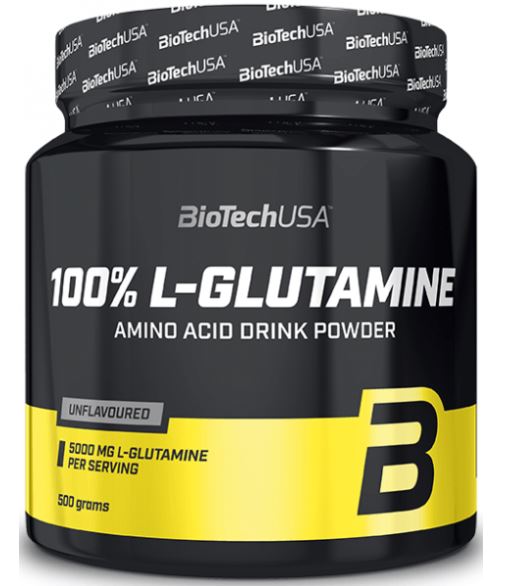 BioTech USA 100% L-Glutamine, 500g