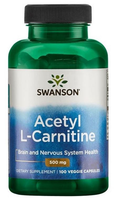 Swanson Acetyl L-Carnitine, 100 Veggie Kaps.
