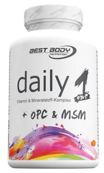 Best Body Nutrition Daily One + OPC & MSM, 100 Kaps. (MHD: 03/2024)