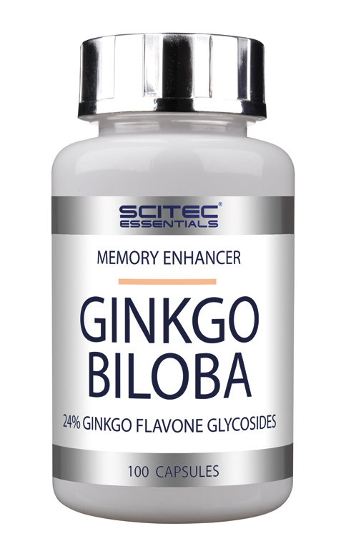 Scitec Essentials Ginkgo Biloba, 100 Kaps.