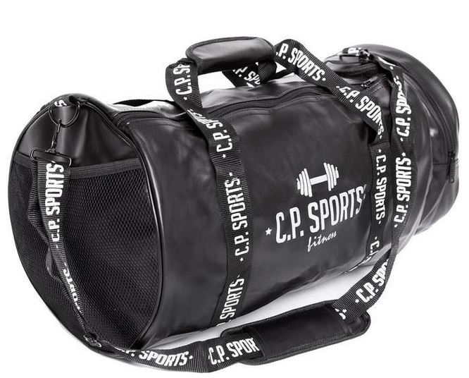 C.P. Sports Sporttasche Duffle Bag Logo, schwarz (mit Farbfehler)