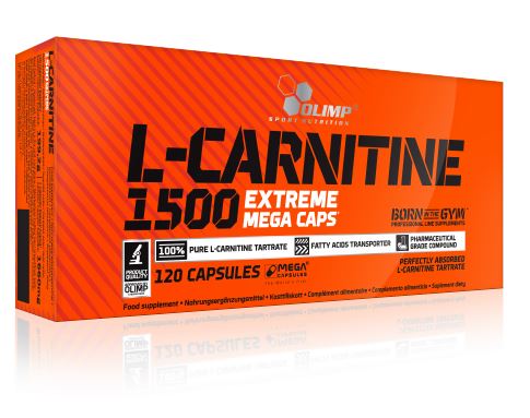 Olimp L-Carnitine 1500 Extreme Mega Caps, 120 Kaps.