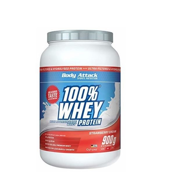 Body Attack 100% Whey Protein, 900g
