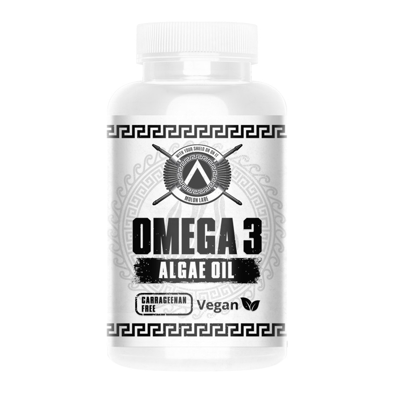 Gods Rage Omega 3 Algae Oil Vegan, 120 Soft. Kaps.