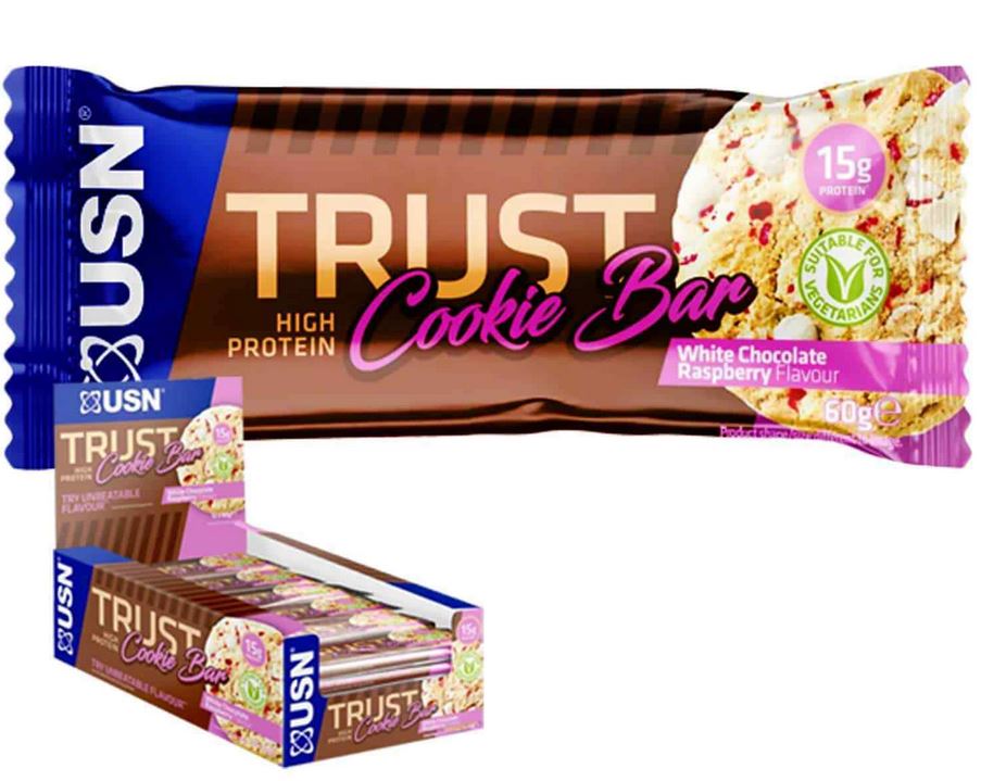 USN Trust Cookie Bar, 12x60g im Karton