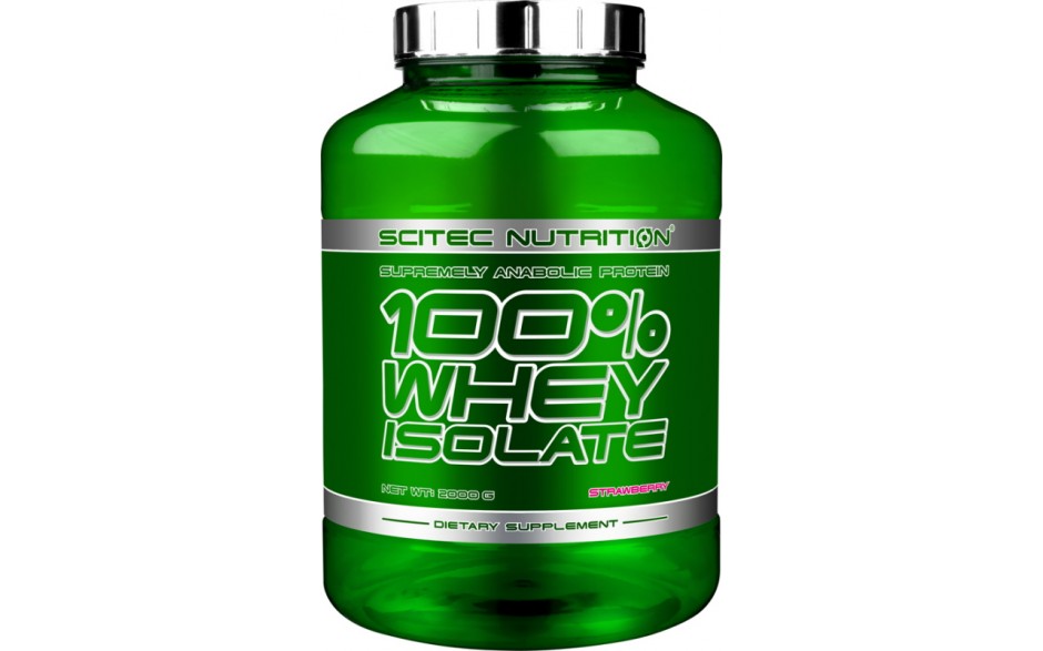 Scitec Nutrition 100% Whey Isolate, 2000g