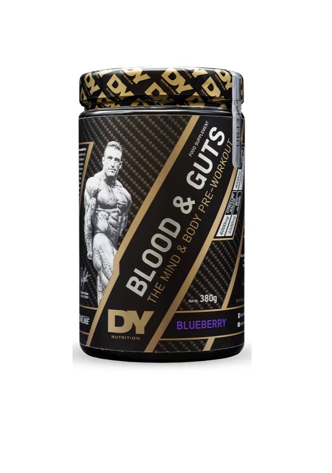 DY Nutrition Blood & Guts Pre-Workout, 380g