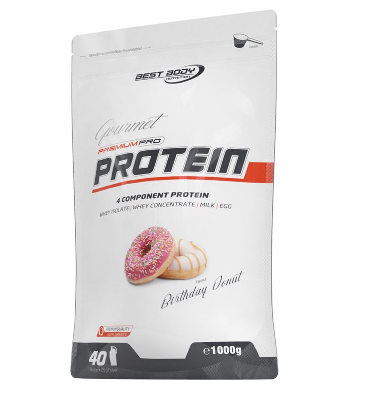 Best Body Nutrition Gourmet Premium Pro Protein, 1000g