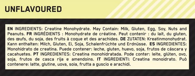 Optimum Nutrition Micronised Creatine Powder, 317g