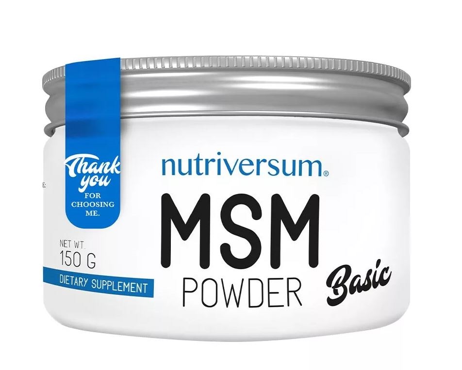 Nutriversum MSM Basic Powder, 150g