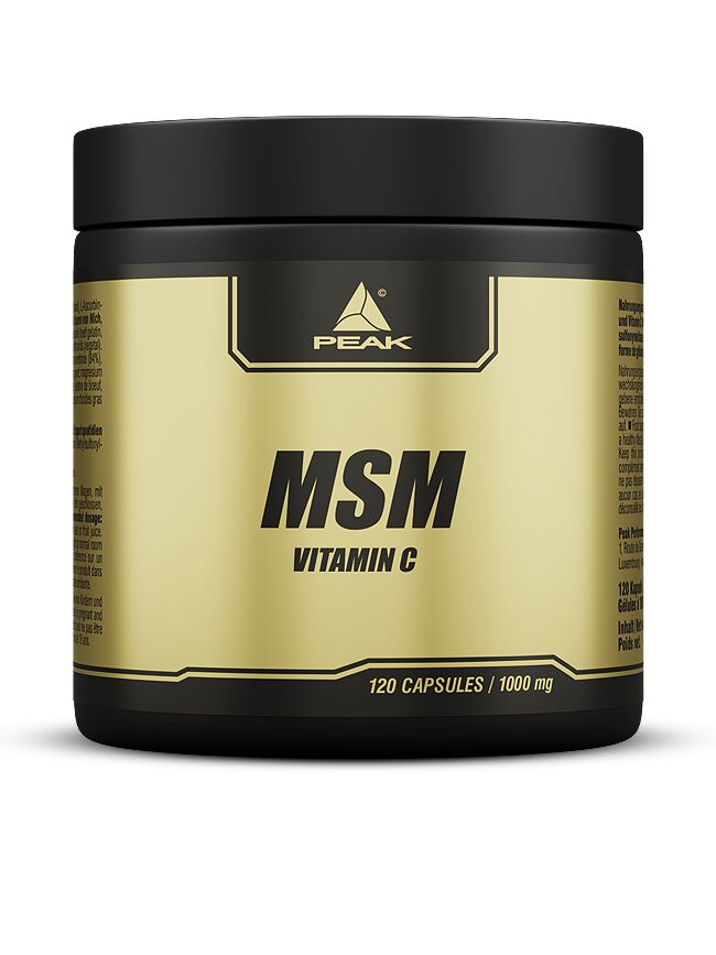 Peak MSM Vitamin C, 120 Kaps.